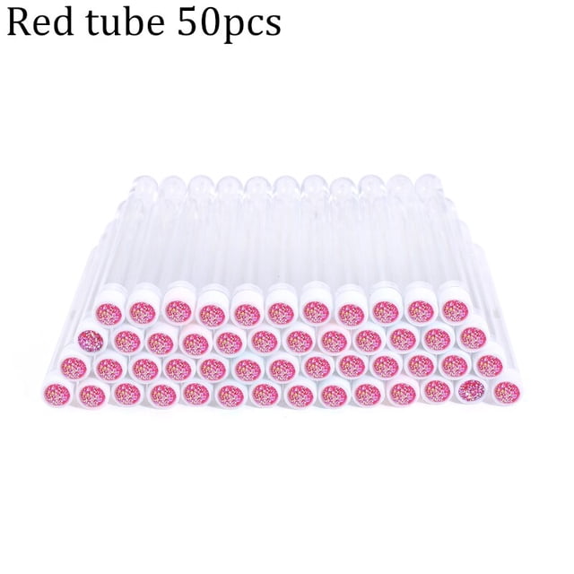 Tubo de cepillo de cejas reutilizable, cepillo de pestañas desechable, cepillo de cejas reemplazable, a prueba de polvo, cepillo de maquillaje de diamante roto brillante Tan Jianjun unisex