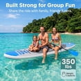 thumbnail image 2 of Wide Stance, Bottom Fin for Paddling, Surf Control, Non-Slip Deck Youth And Adult Standing Boat, 2 of 8