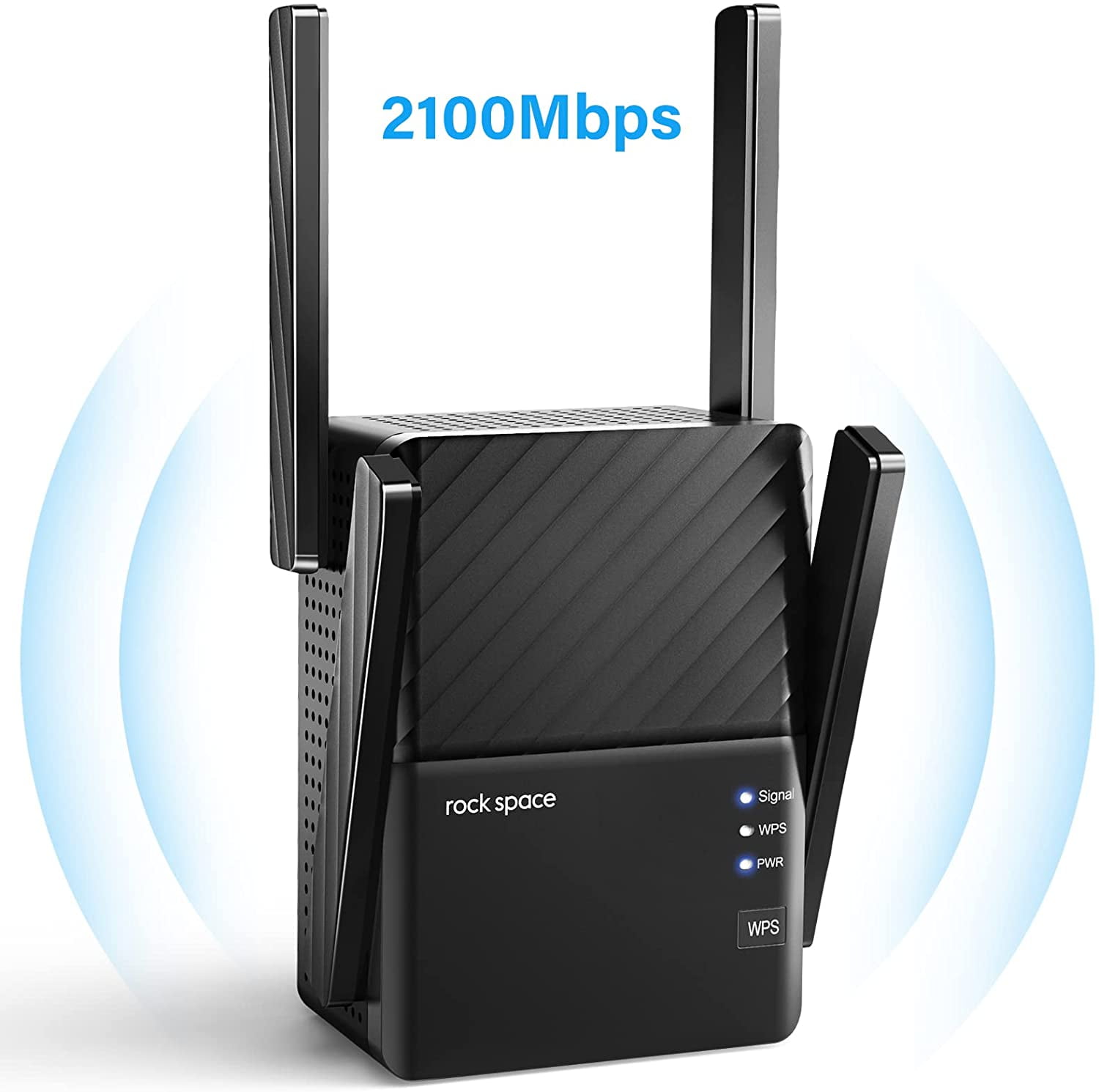 WiFi Extender WiFi Range Extender,Speed Up to 2100mbps,Covers up to