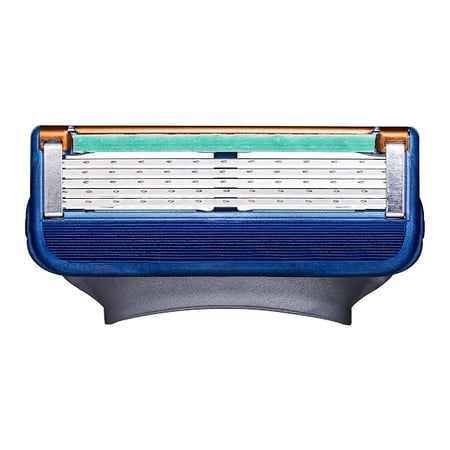Men Portable 5-Blade System Flexible Comfort Guard Soft Skin Protection Sharpener Shaver Razor Blades for Home Daily Use