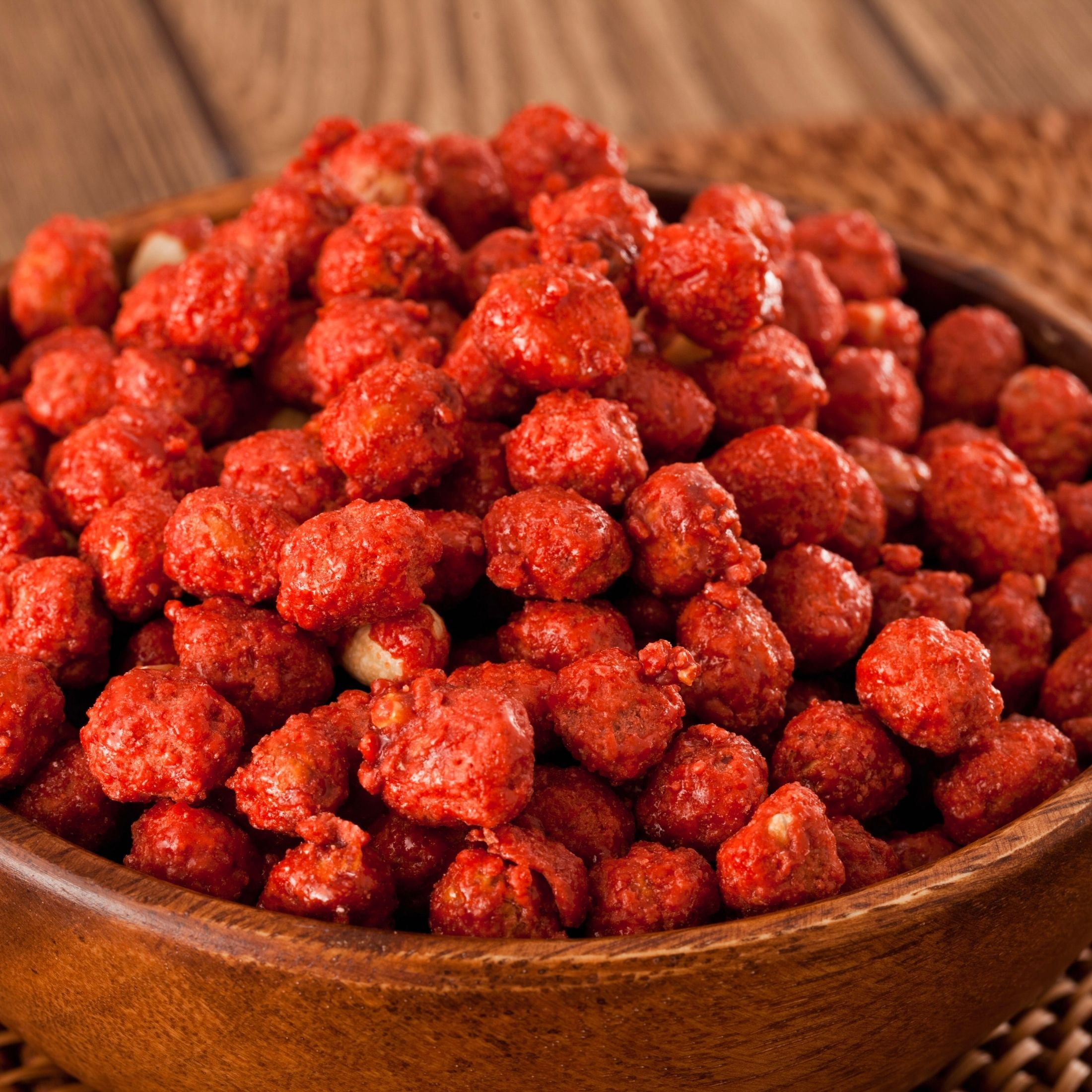La Molienda Red Caramelized Peanuts, Mexican Traditional Glazed Nut Treat, 5 oz