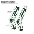 thumbnail image 2 of Xecao Palm Branch With Leaves Print Compression Socks for Both Men And Women for Running, Travel, Flight, Nurse, 2 of 6