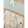 thumbnail image 6 of Summer Twist Aqua Indoor Outdoor Placemat, 6 of 10