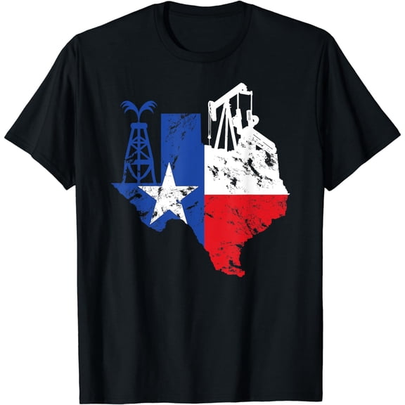 t-shirt Proud American Oil Worker Oilfield Man Workers Texas Gift T-Shirt mens t shirt，black，women，funny，misfits，men，journey
