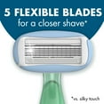 thumbnail image 3 of BIC Soleil Escape Women's Disposable Razors With 5 Blades and Jasmine & Eucalyptus Scented Handles, 2 Count, 3 of 13