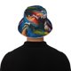 thumbnail image 5 of Balery Ice Blue Ocean Sea Turtle Sombreros para el sol para hombre y mujer, sombrero de pescador con UPF 50+, 5 of 6
