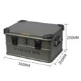 thumbnail image 2 of Boîte de Rangement Étanche Extérieure Multifonctionnelle en Alliage d'Aluminium de Camping Boîte de Rangement de Voiture de Grande Capacité, 2 of 6