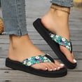 thumbnail image 6 of jiaxiM Flip Flops for Womens Thong Sandals Lightweight Slippers for Women Indoor Non- Womens Sandals Dressy Tpr Sole Orthofeet Shoes for Women, 6 of 9