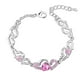 thumbnail image 2 of Fiudx Pulsera de Corazón, Joyería, Cristales Austriacos, Brazaletes, Joyería Popular, Pulseras, 2 of 6