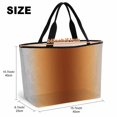 thumbnail image 6 of Dark Burnt Orange Grey Ombre Beach Bag for Women,Large Breathable Mesh Beach Tote Bag,Farmhouse Gradient Minimalist Sandproof Lightweight Travel Bags for Vacation Picnic Pool 15.7"x15.7"x9.1", 6 of 9
