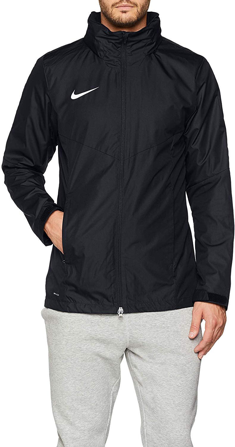 Nike Academy 18 Men's Rain Jacket 893796-010 (Black/White, Medium ...