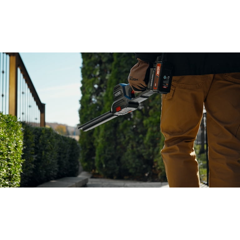 Hyper Tough 20V 2-in-1 Cordless Shear and Shrubber photo 4