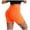 Orange, variant on felwors Seamless Scrunch Lifting Yoga Shorts High Waist Tummy Control Workout Biker Yellow for Size L