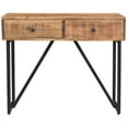 thumbnail image 2 of Anaheim 2-Drawer Console Table in Contemporary Natural Finish on Solid Wood, 2 of 3