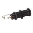 thumbnail image 3 of Guitar End Pin Jack Socket Threaded Metal 6.35mm For Bass Electric Guitar Output, 3 of 8
