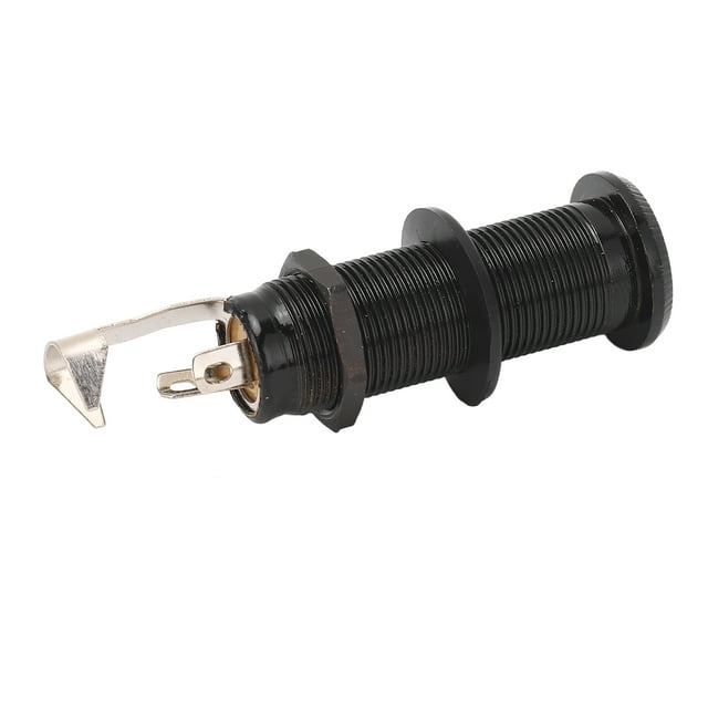 Sortie de Basse Électrique 6,35 Mm, Forme Cylindrique Filetée, Réduction du Bruit