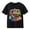 Black, variant on Back To School T Shirt for Girls Pencil & Apple Funny Graphic Print Short Sleeve Tops Kids Students Casual Versatile Crew Neck Tees