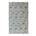 thumbnail image 3 of EORC Eastern Rugs OT94IV9X12 8 ft. 9 in. x 11 ft. 9 in. Hand-Tufted Wool & Viscose Ivory Modern Geometric Havana Rug, 3 of 8