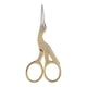 thumbnail image 1 of Tijeras profesionales vintage de acero inoxidable para manicura, color dorado, 1 of 12