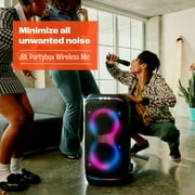 JBL PartyBox Wireless Mic - Digital wireless microphones designed for use with the JBL PartyBox speakers - Black