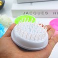 thumbnail image 3 of Vogacara Cepillo de champú para el hogar, herramienta de masaje de cabeza para hombres y mujeres, masajeador para el cuidado personal del cuero Cuidado del cabello, 3 of 6