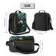 thumbnail image 2 of Fotbe Realistic Style Colorful Wolf A Lonchera Bolsa de Almuerzo para Hombres y Mujeres, Lonchera de Gran Capacidad, Bolsa de Almuerzo Reutilizable, Bolsa Térmica Aislante, 2 of 7