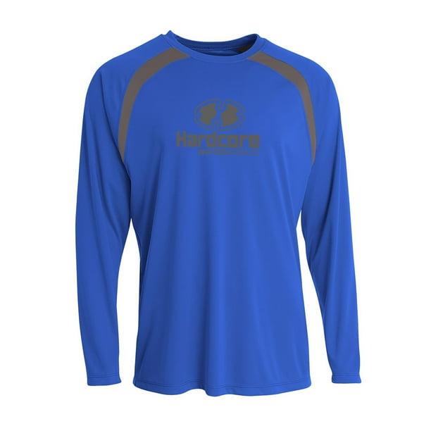 Men's Long Sleeve Loose Fit Rash Guard Surf Shirt Water Sports Swimwear