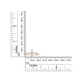 thumbnail image 5 of Round Cut Natural White Diamond Cross Band Ring For Women's In 10K Solid Rose Gold (Color: I-J, Clarity: I2-I3, 0.02 Cttw) -9, 5 of 6