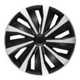 thumbnail image 1 of Enjoliveurs de roue Action, 16 po, argenté et noir - ensemble de 4, 1 of 9