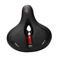 thumbnail image 2 of Asiento de bicicleta cómodo Asientos de bicicleta Fácil de instalar Reemplazo Cojín de bicicleta suave Rojo, 2 of 9