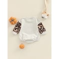 thumbnail image 7 of Halloween Baby Boy Girl Outfit Pumpkin Long Sleeve Sweatshirt Romper Fall Bubble Bodysuit Newborn First Halloween Costume, 7 of 7