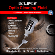 Senor Cleaning Kit - 20mm Sensor Swab (12 Swabs) for Cleaning APS-H Sensors and Eclipse Sensor Cleaning Application with Dropper Tip (59ml) 2oz