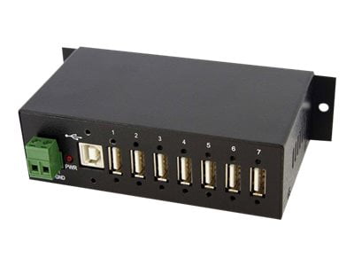 ESD and Surge Protection DIN Rail or StarTech 10 Port Industrial USB 3.0 Hub