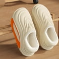 thumbnail image 2 of Pantoufles pour Femmes Intérieur et Extérieur, Semelle Épaisse Imperméable Chaudes Confortables Intérieur Extérieur Automne Hiver, Pantoufles pour Femmes, 2 of 8