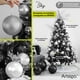 thumbnail image 5 of Esferas Navideñas Grandes Gigantes 15cm Set Paquete 6 piezas decoración navidad acabados mate, brillante y cromada Inastillables Christmas balls ornaments, 5 of 6