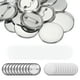 thumbnail image 1 of Suministros para Hacer Botones Uxcell de 1.46 pulgadas 100 Pcs Botón Redondo en Blanco Piezas de Botón para Máquina de Botones, 1 of 6