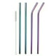 thumbnail image 3 of Pajita Acero Inoxidable Con Cepillo para 4 Uds. 40oz (multicolor), 3 of 4