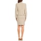 thumbnail image 3 of Conjunto de falda de negocios INSPIRE CHIC para mujer, 2 piezas, chaqueta de blazer de manga larga, falda lápiz, M, albaricoque oscuro, 3 of 5