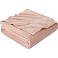 thumbnail image 1 of Blanket Dusty Pink Throws For Sofas Large Fluffy Warm Soft Blanket For Bed, 1 of 8