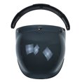 thumbnail image 1 of Bubble Shield Protección UV Lente 3 Broches Visera Moto Cara Completa Plástico, 1 of 7