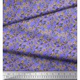thumbnail image 2 of Soimoi Cotton Cambric Fabric Aster Floral Printed Craft Fabric by The Yard 56 Inch Wide, 2 of 3