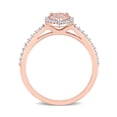 thumbnail image 4 of Everly Women's Morganite 10K Rose Gold Engagement Ring, 4 of 7