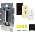 thumbnail image 2 of HitLights Dimmable Driver and Dimmer Switch Single Integrated Unit, EZDim 120V AC – 12 V DC 40Watt Wall Dimmer Switch Compatible with Most Solid Color 12V DC Tape Lights and Fixtures, UL Listed, 2 of 4