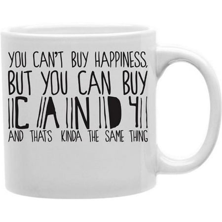 

Imaginarium Goods CMG11-EDM-HAPPINESS Everyday Mug - You Cant Buy Happiness But You Buy Candy