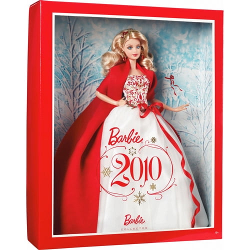 barbie 2010 holiday doll