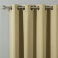 thumbnail image 2 of Quality Home Basic Thermal Blackout Curtains - Antique Bronze Grommet Top - Wheat (Set of 2 Panels), 2 of 3