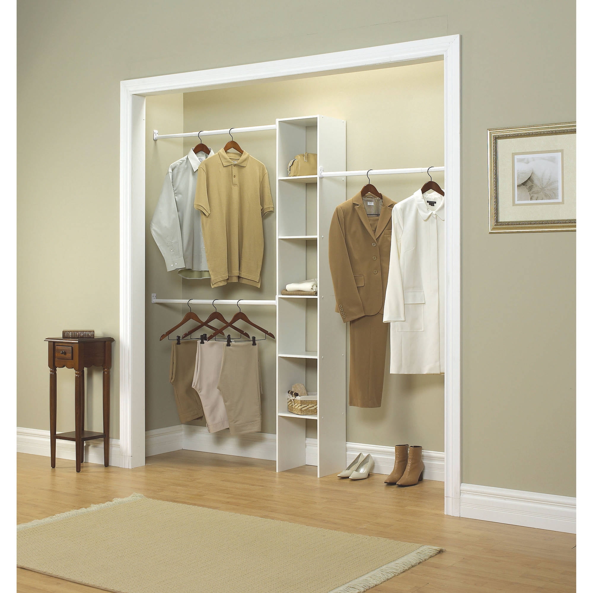 ClosetMaid Selectives 48 in. W - 112 in. W White Reach-In Tower