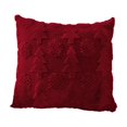 thumbnail image 4 of Snowflake Design Soft Throw Pillow Cover for Holiday Couch and Bed, 4 of 7