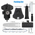 thumbnail image 4 of Accessory 4 Inch Electric Drill Modified To Electric Chainsaw Tool Attachment Electric Chainsaws Accessory Practical Modification Tool Set Woodworking Cutting Tool, 4 of 7