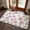 LightPink, variant on Front Door Mat Indoor Outdoor 19.7"x31.5", Pink Pumpkins Fall Absorbent Non Slip Welcome Mat, Watercolor Thanksgiving Low Profile Entryway Rug for Front Entrance Porch Back Door Patio
